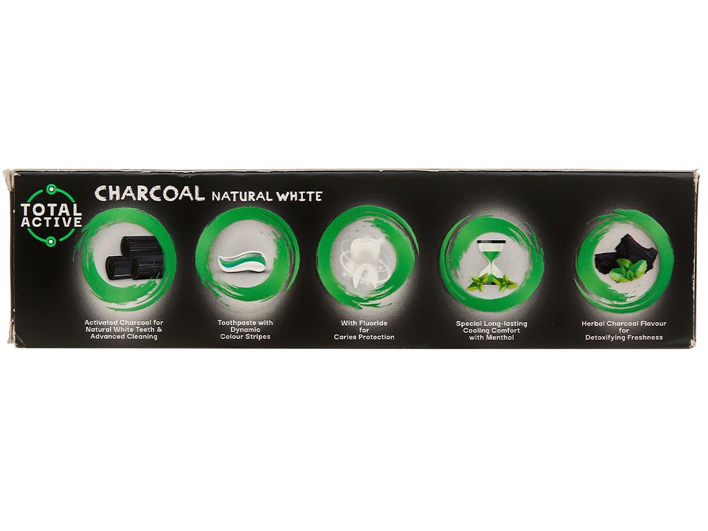 Kem đánh răng Oral-Clean Charcoal Natural White 100ml
