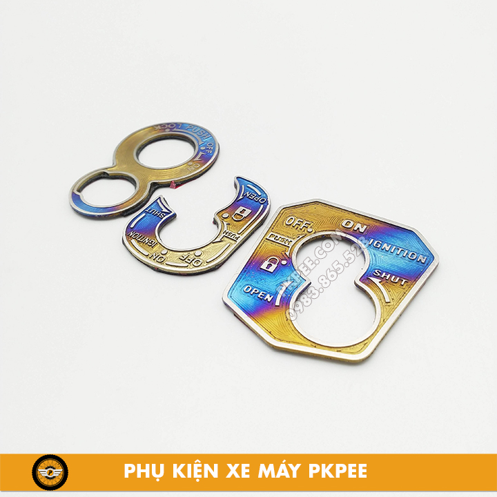 Tem Titan Ốp Ổ Khóa – Gắn Sonic, Satria | Phụ Kiện Xe PKPE