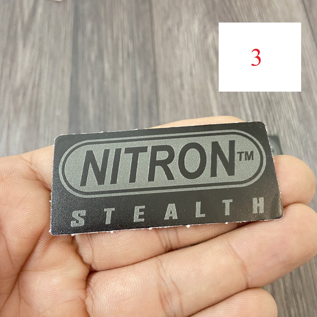 Bộ sưu tập tem chữ NITRON nhiều mẫu khác nhau, tem NITRON in UV cao cấp, keo dán tốt, ít bong tróc, trang trí xe máy thể hiện đẳng cấp