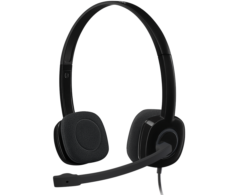 Tai nghe chụp tai có micro Logitech H151 (Đen)