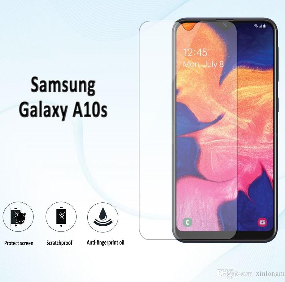 Kính cường lực trong suốt Samsung Galaxy A10s (Kèm miếng lau)