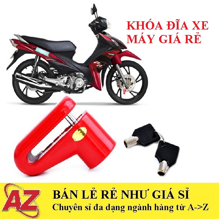 ✔️ khóa đĩa xe máy thương hiệu pengcheng