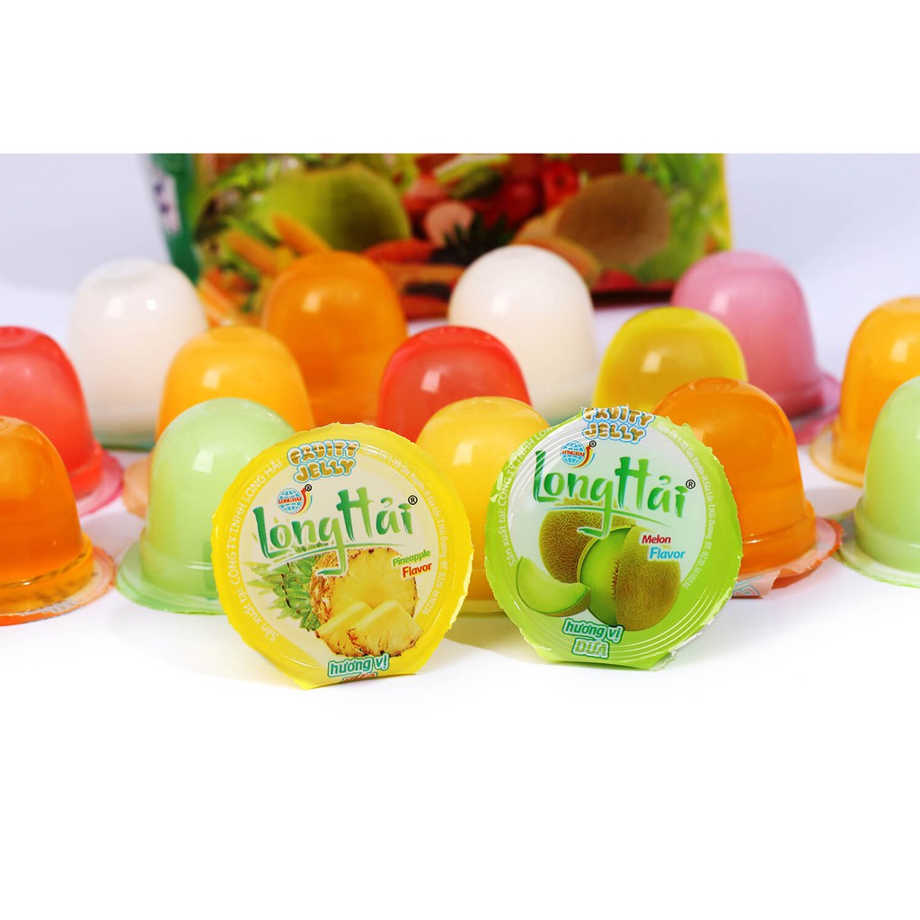 THẠCH RAU CÂU LONG HẢI TÚI 416G - Thạch dừa