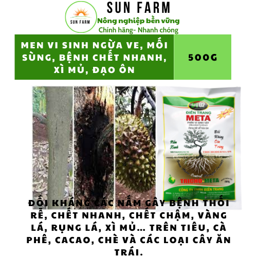 PHÂN VI SINH ĐIỀN TRANG TRICHO META 500G