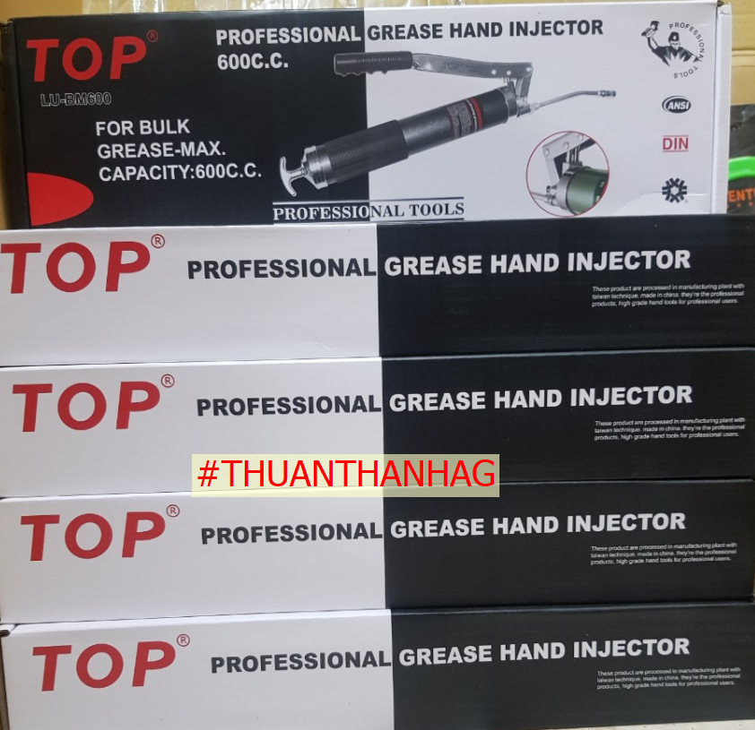[Ảnh thật] [Chính hãng]Bơm mỡ TOP 600cc 2 Ti- LU-BM600