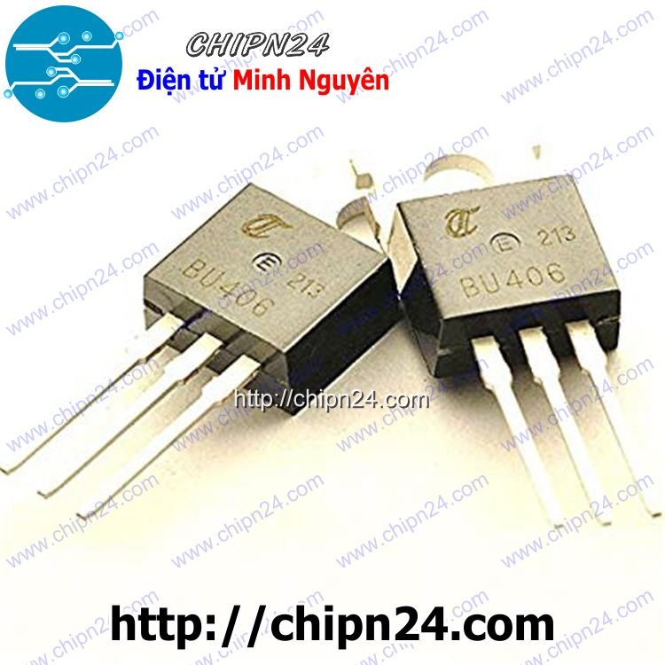 Transistor bu406 to-220 npn 7a 200v