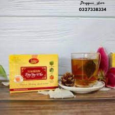 Trà tam thất xạ đen Đông trùng hạ thảo
