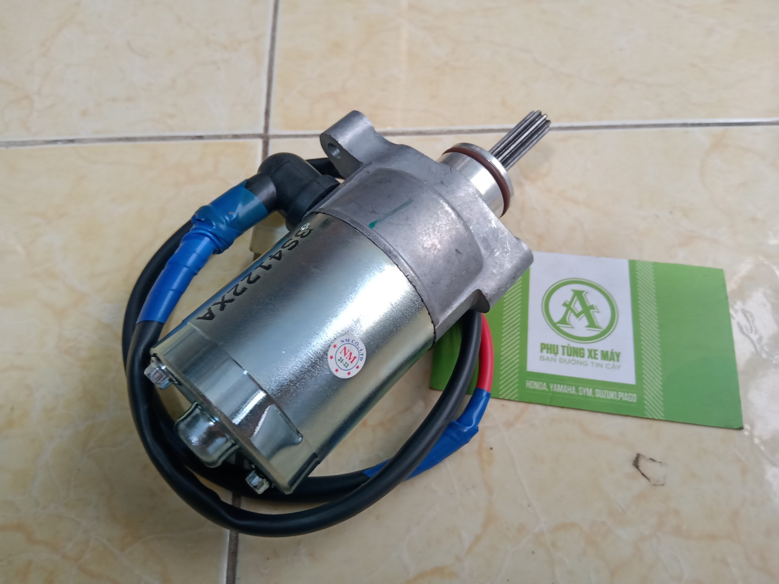 CỦ ĐỀ ( MÔTƠ ĐỀ ) XE SIRIUS ( CÓ DÂY )