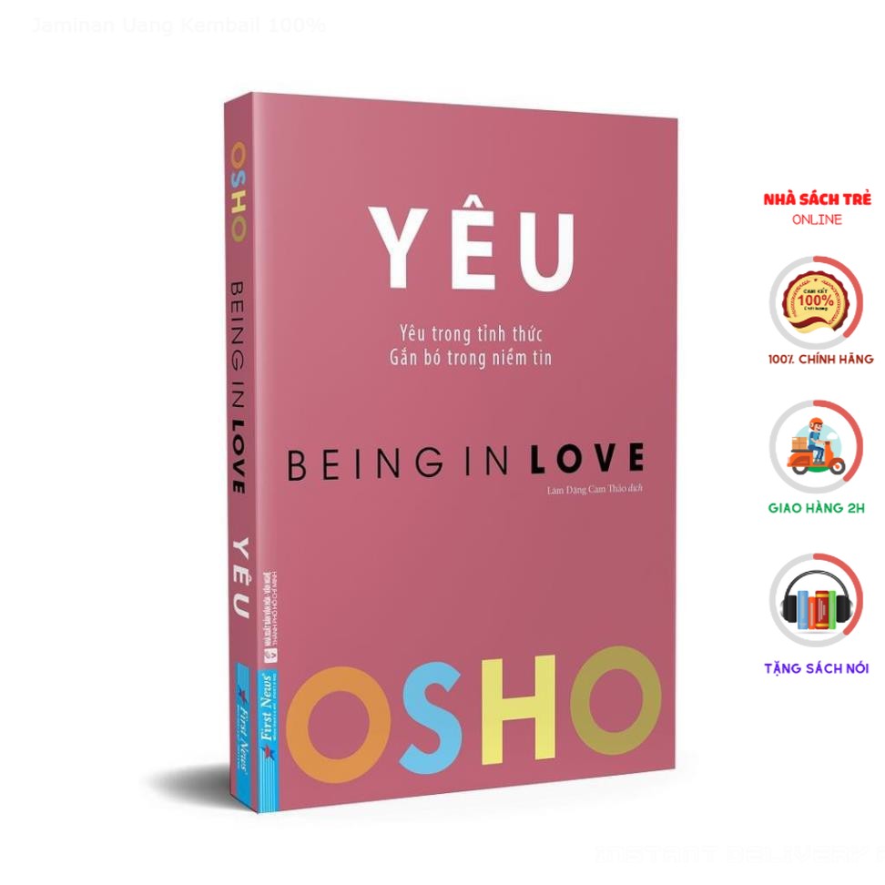 Sách - yêu - being in love - osho