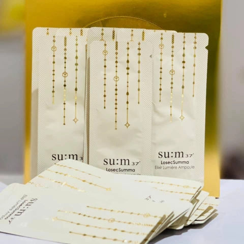 Combo 10 gói Tinh chất vàng ngày Sum37 Losec Summa Elixir Day Ampoule
