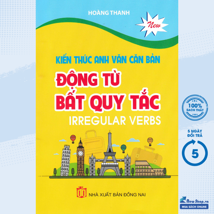 Sách - kiến thức anh văn căn bản động từ bất quy tắc - irregular verbs - newshop