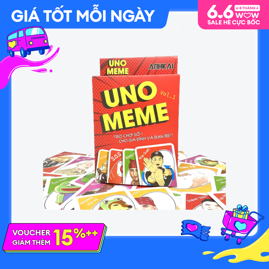 Bài uno meme 112 lá