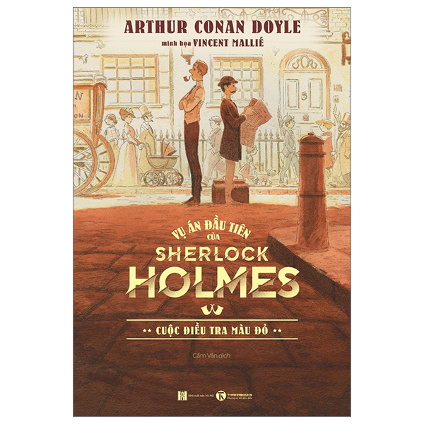 Fahasa - vụ án đầu tiên của sherlock holmes: cuộc điều tra màu đỏ