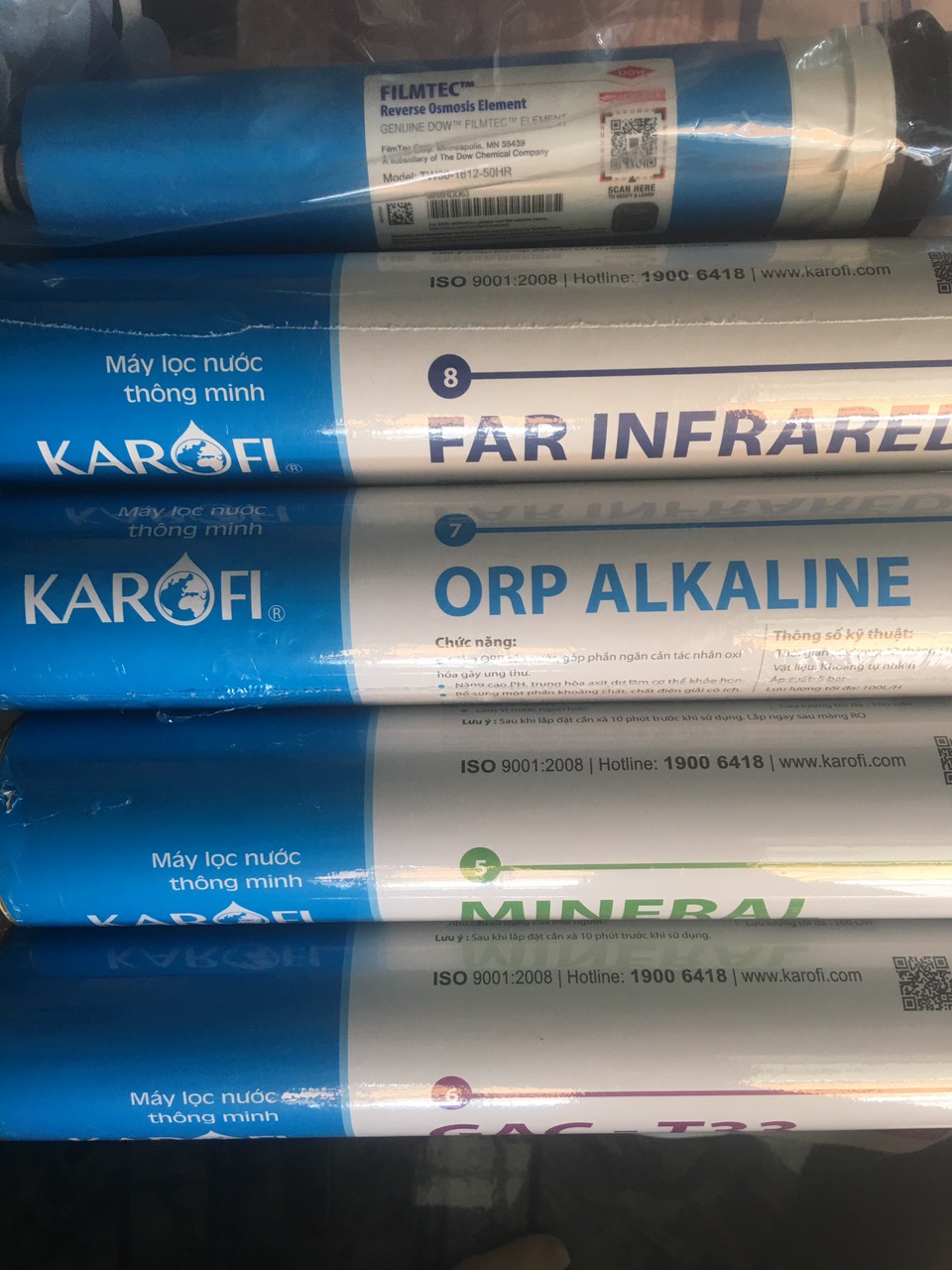 (HCM) Lõi Lọc Nước KAROFI Số 7-ORP ALKALINE