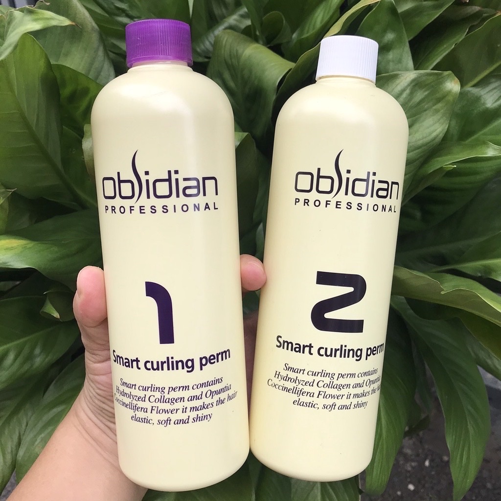 Thuốc uốn tóc 3D Obsidian Smart Curling Perm ( uốn lạnh + uốn nóng) 500mlx2