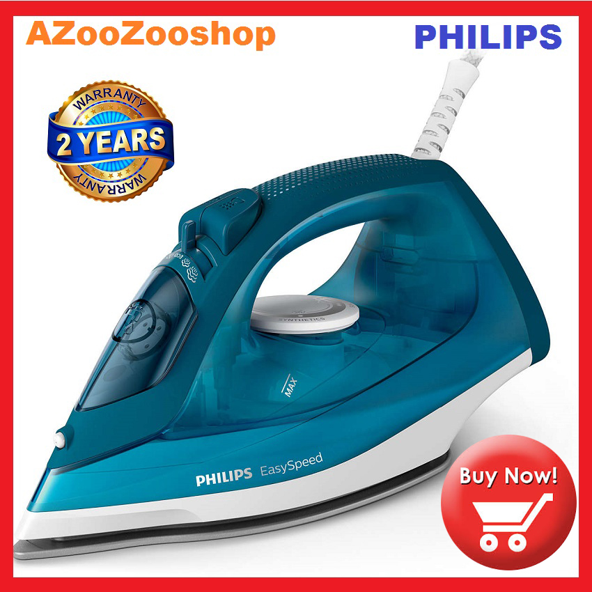 Bàn ủi hơi nước Philips GC1756 2000 W 4 chế độ hơi phun cho hiệu quả ủi tốt hơn ngăn chứa nước 220 ml Mặt đế bằng gốm giúp trượt dễ dàng và chống trầy xước