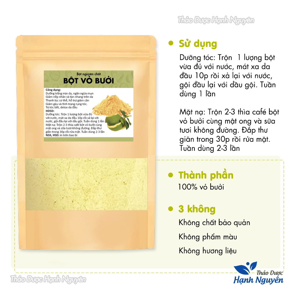 Pomelo peel dried 100g - Hanh Nguyen Herbal