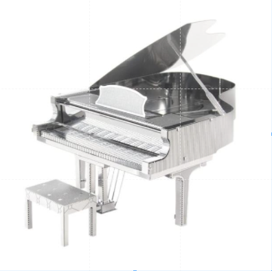 Mô Hình Kim Loại Lắp Ráp 3D Đàn Piano