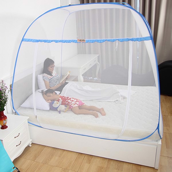 Màn bung gấp gọn chống muỗi cao cấp loại 2m*2m