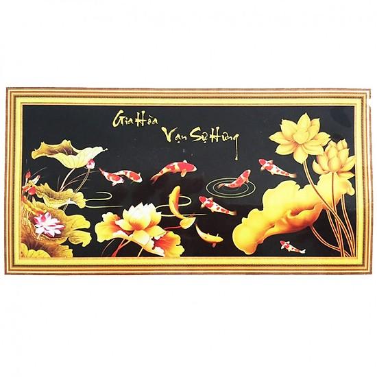 Tranh thêu gia hòa vạn sự hưng-222558 kích thước 132 x 60cm