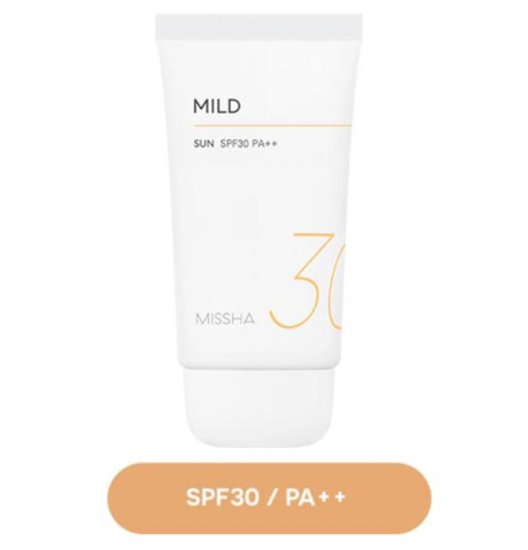 Kem Chống Nắng Dịu Nhẹ Cho Da Nhạy Cảm Missha All-Around Safe Block Mild Sun SPF30 PA++ 50ml nhập khẩu