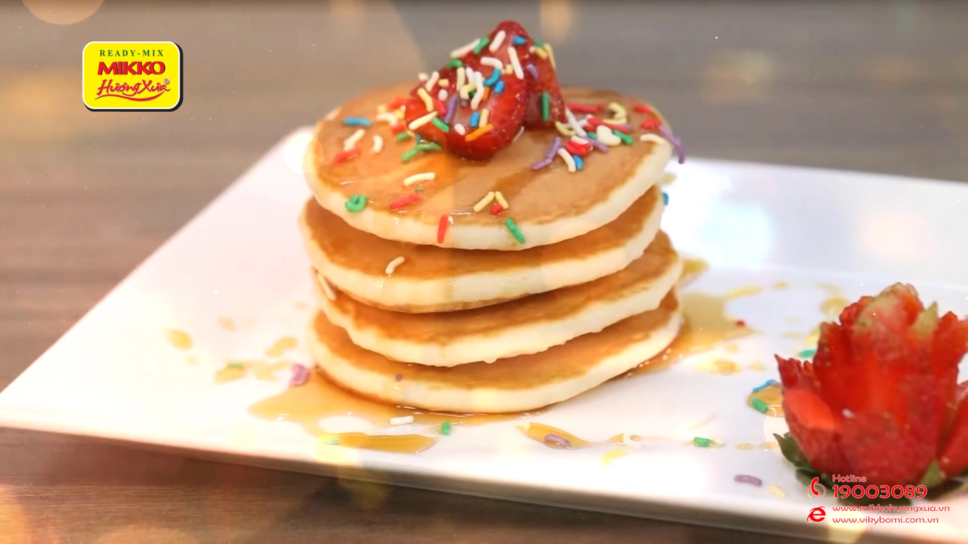 Bột bánh Pancake 200g Mikko Hương Xưa
