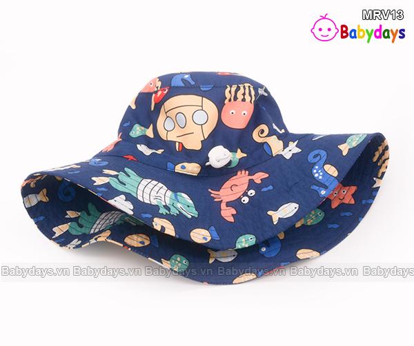 Mũ rộng vành cho bé trai MRV13