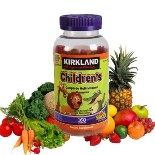 Kẹp dẻo bổ sung vitamin tổng hợp cho bé kirkland children’s comlete multivitamin gummies 160 viên hàng mỹ