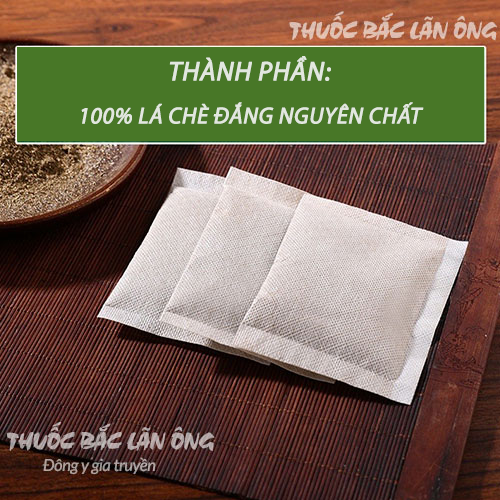 Trà đắng túi lọc, bịch 30 tép x 3g, đậm vị trà thảo mộc, tốt cho sức khoẻ - Lãn Ông