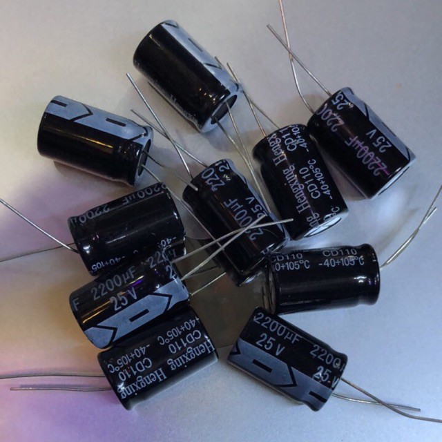 Set 10 con tụ hoá 2200uf-25v
