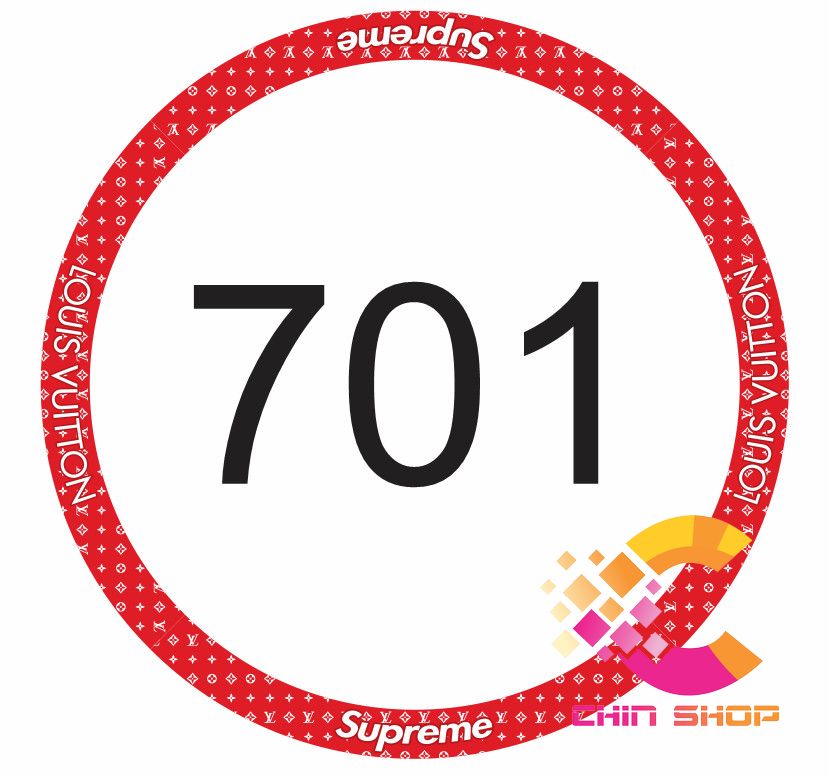 Tem dán vành bản to Supreme (MS 701)