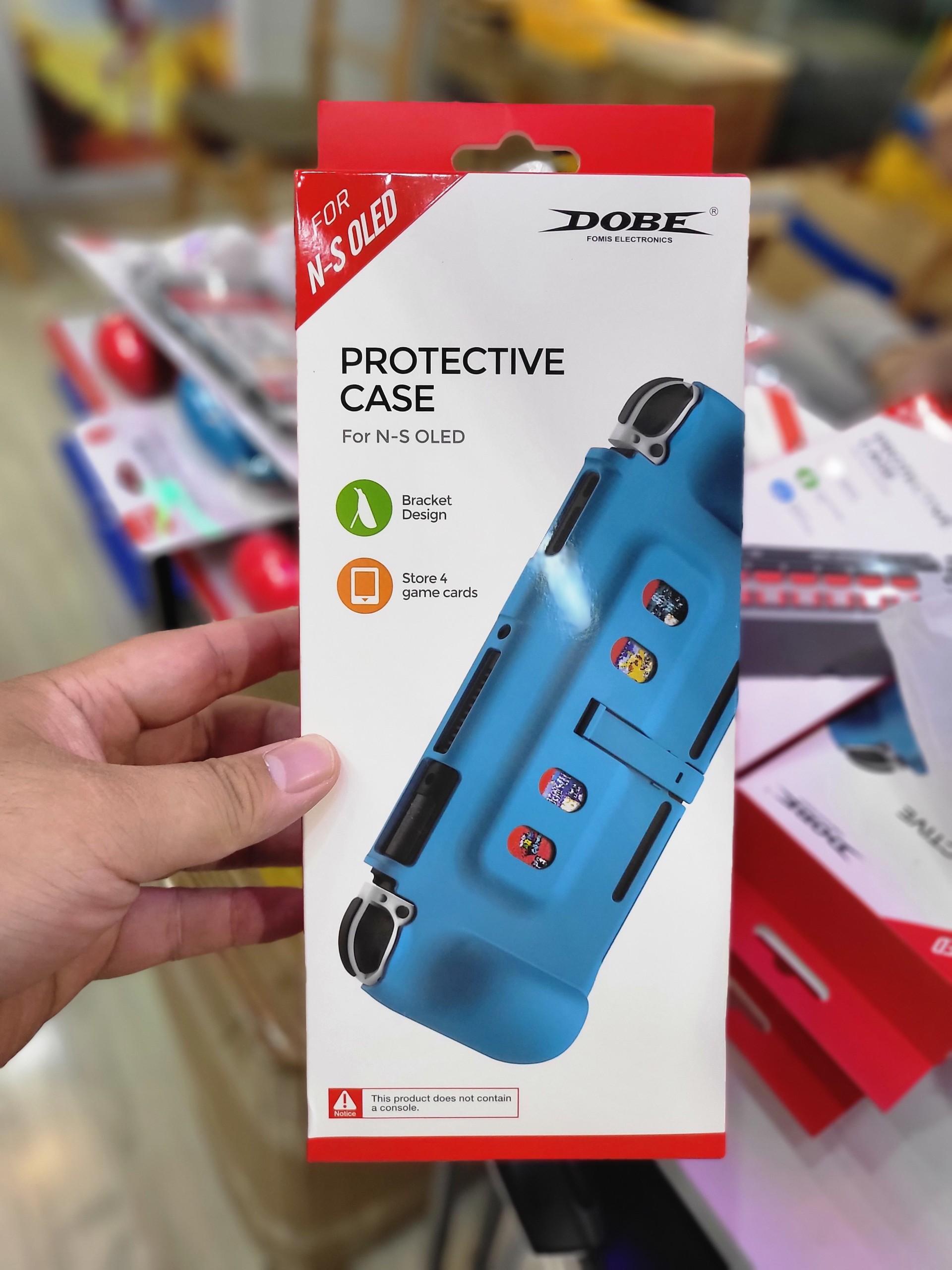 Ốp lưng cho máy Nintendo Switch Oled - Dobe New Fullbox