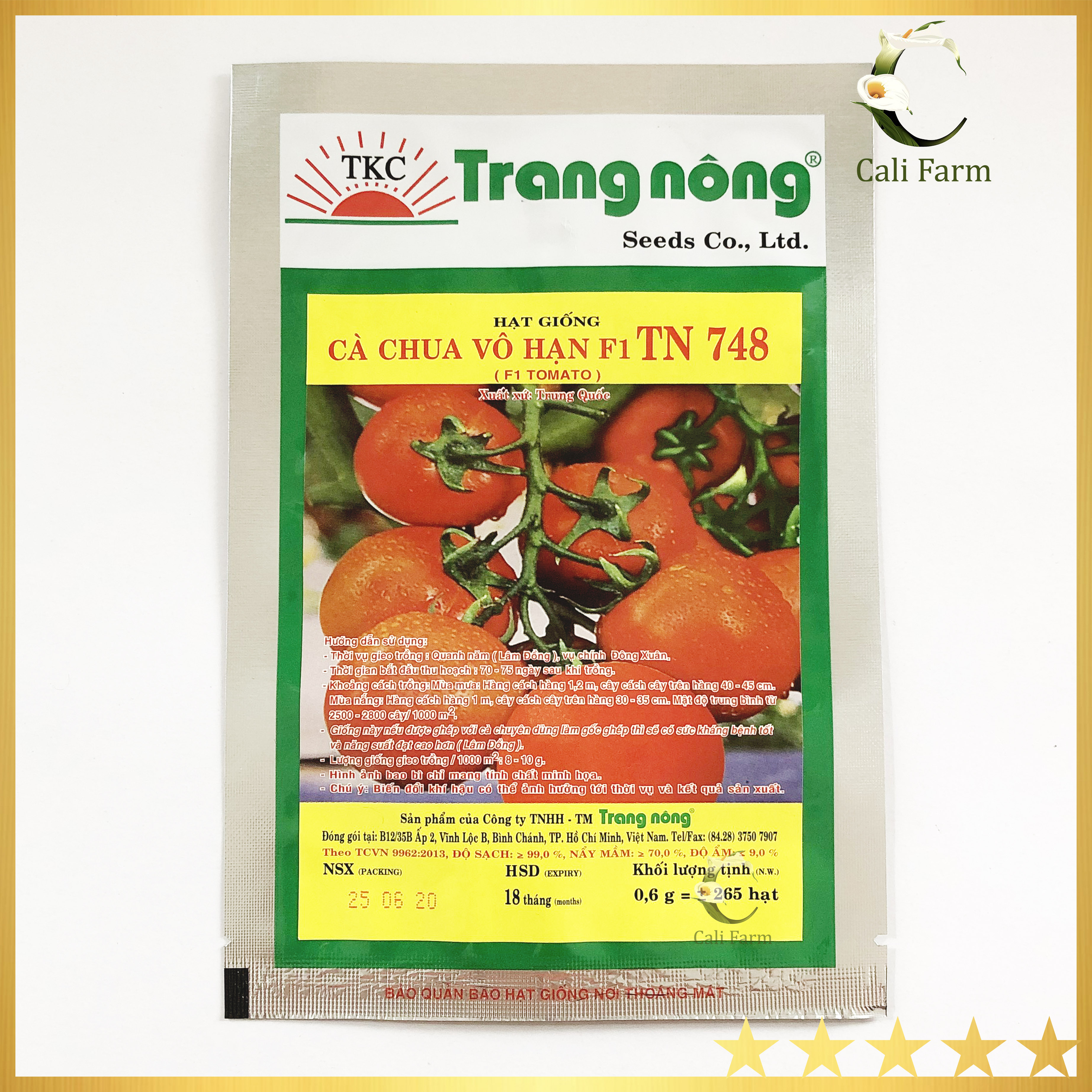 Hạt giống CÀ CHUA vô hạn F1