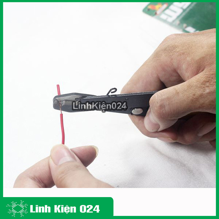 Kìm Cắt Tuốt Cáp, Dây Điện Mini Wynn's WS2502