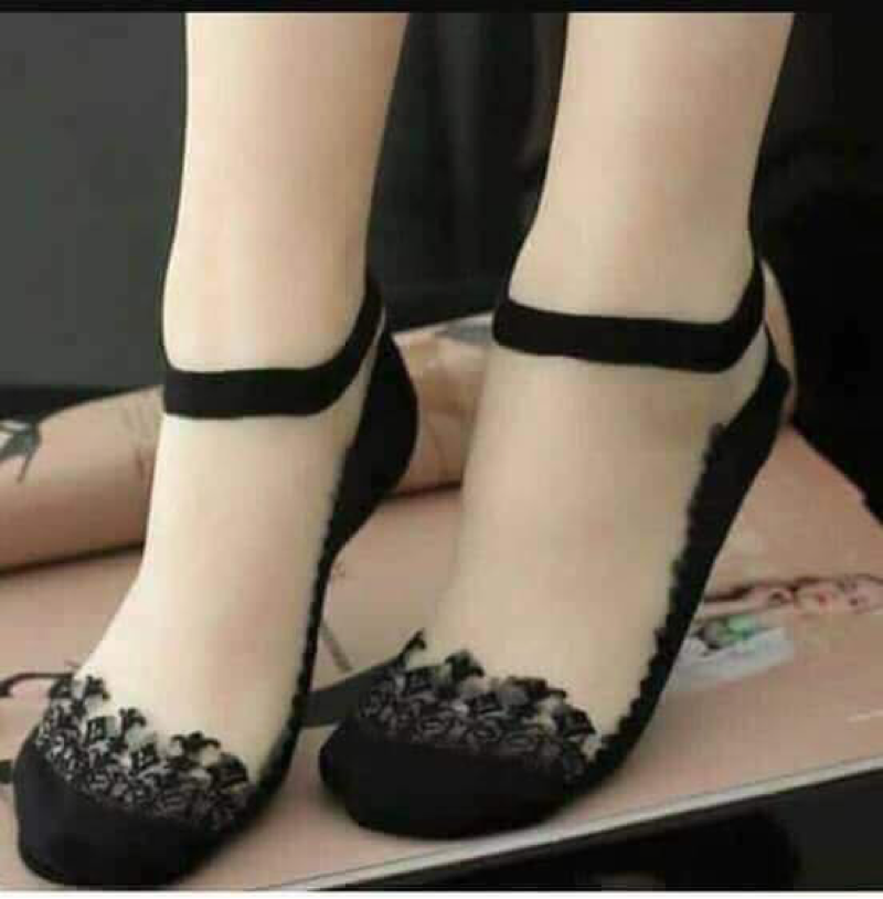 SÉT 10 ĐÔI TẤT  CÔNG CHÚA REN LƯỚI