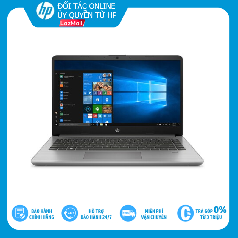 [Trả góp 0%][VOUCHER 1.5 TRIỆU - 6/6 - 10/6] Laptop HP 340s G7 i5-1035G1 1.0G (6MB)/ 4GB/ 256GB SSD/ 14FHD/ WL+BT/ Bạc - 2G5B9PA