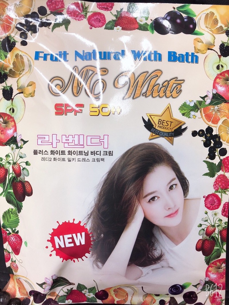 Tắm trắng Fruit Natural With Bath