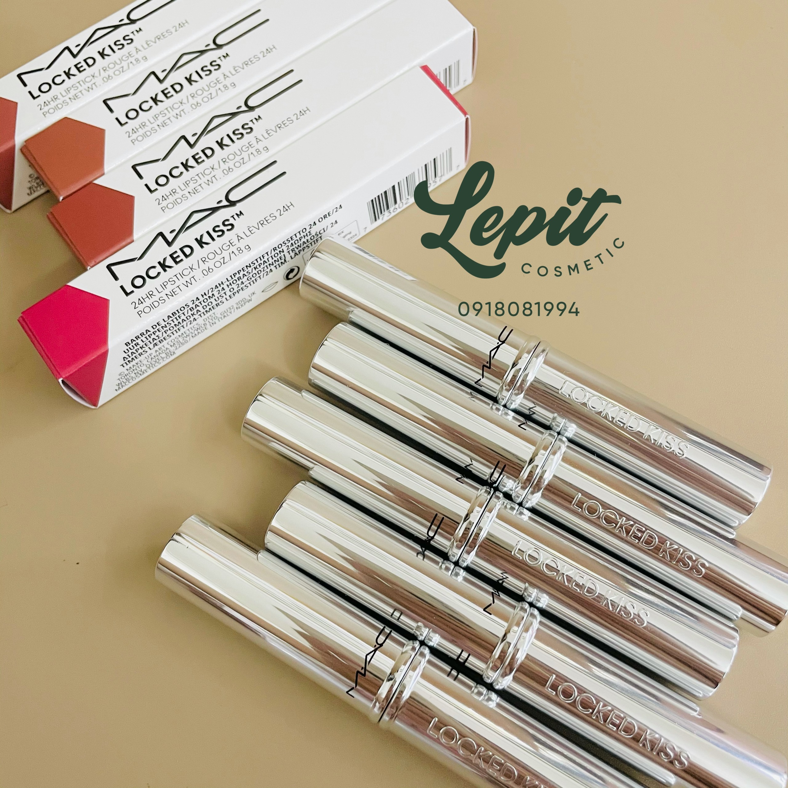 [New 2023] SON THỎI Mac Locked Kiss 24Hr Lipstick