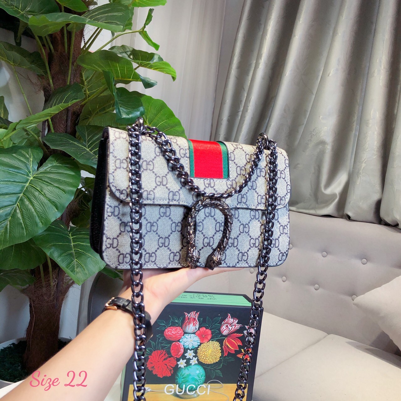 [HCM]Túi đeo chéo phối họa tiết HOT SN223