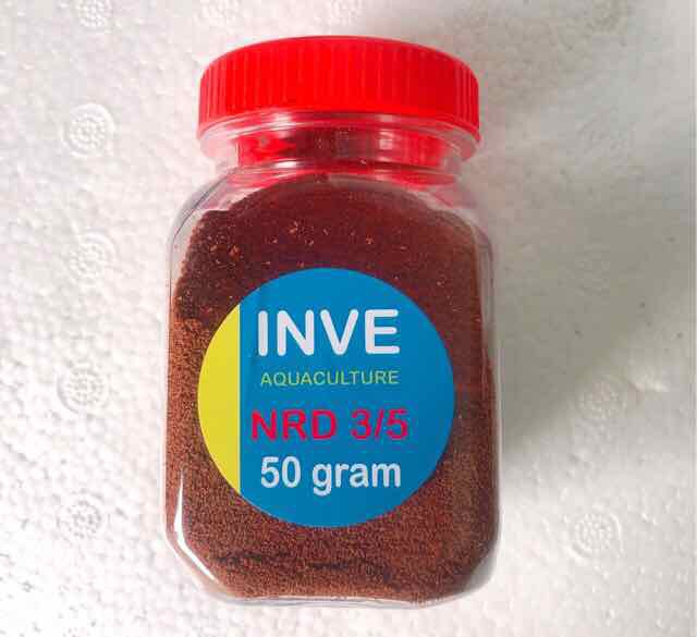 Cám Thái INVE 3/5 hủ 50g cho cá nhỏ - Hàng Công Ty