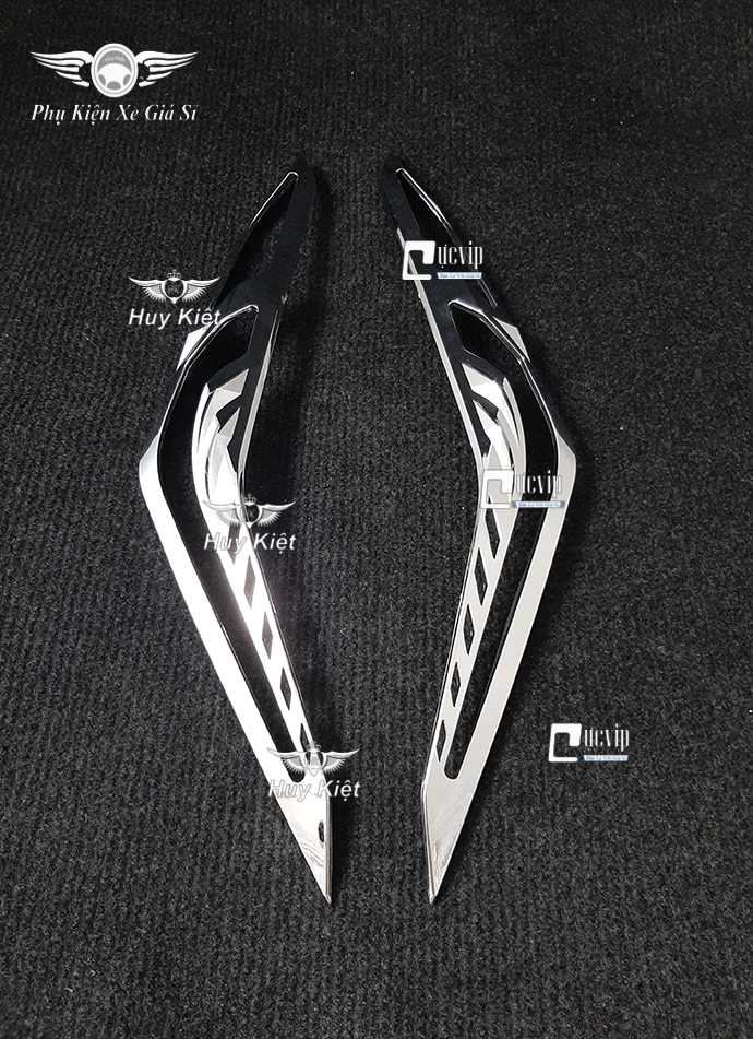 [HCM]Ốp Xi Nhan Trước Vario 2018 - 2021 Xi Inox Cao Cấp MS1842