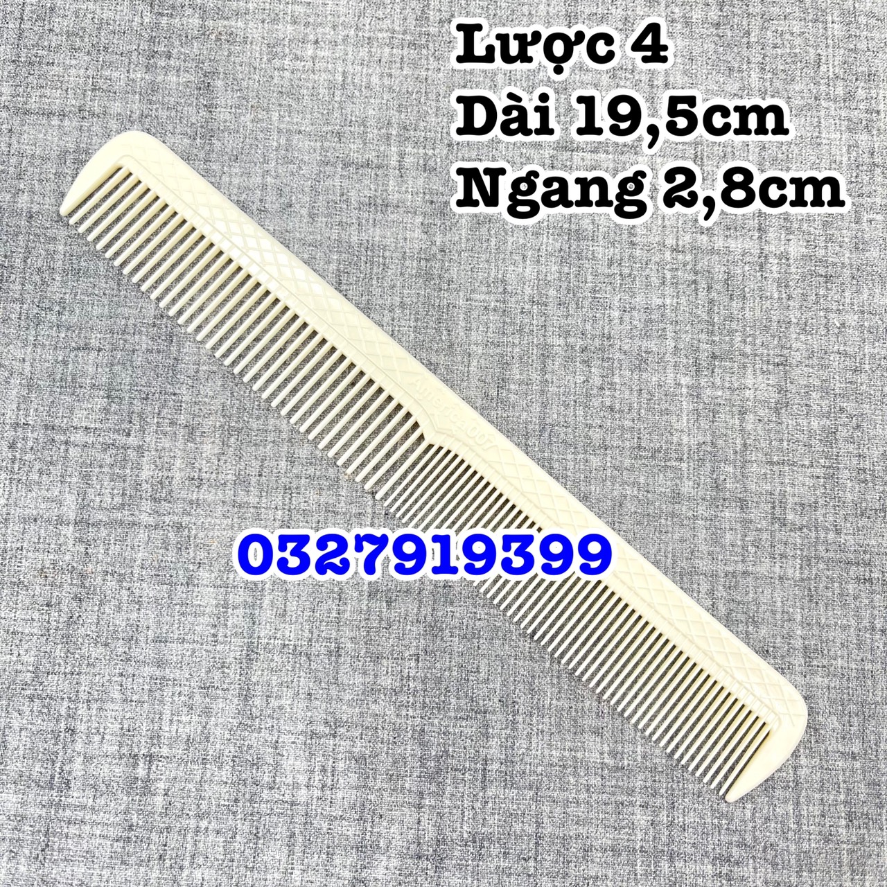 America - Lược cắt tóc nam nữ cao cấp 007 chất liệu cacbon ion chống biến dạng khe rãnh dễ dàng chia tóc thiết kế truyền thống phù hợp tạo kiểu Undercut Mohican