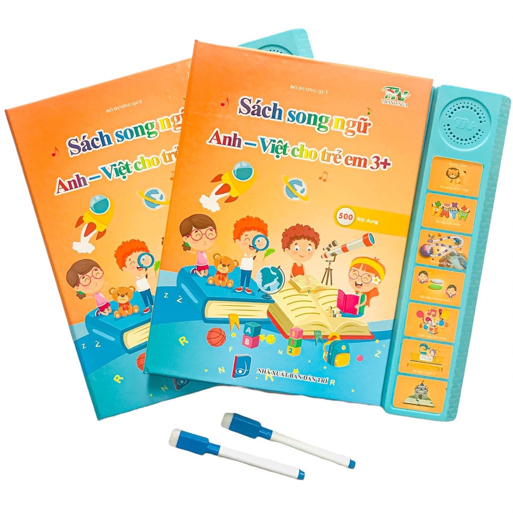 Sách nói Điện tử Song ngữ Anh - Việt cho trẻ em