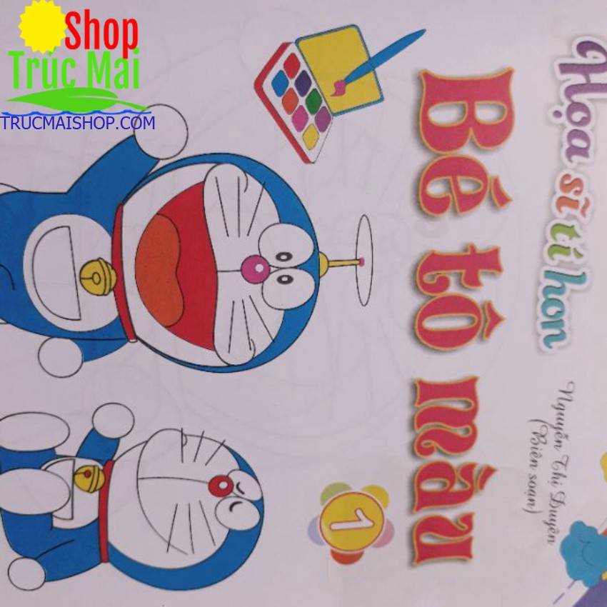Vở tô màu doremon - doraemon