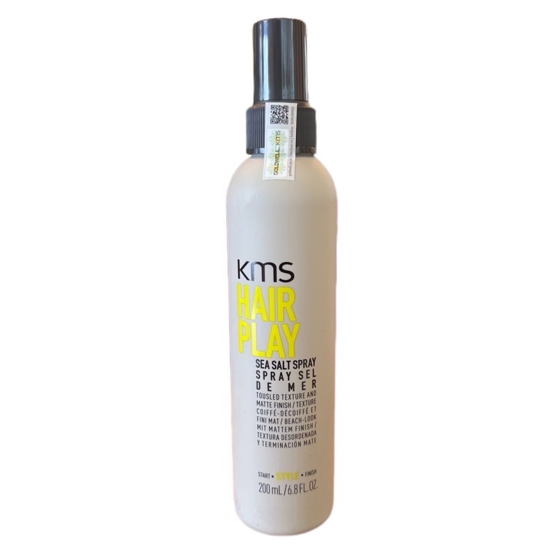 Xịt muối biển kms goldwell hair play sea salt spray 200ml