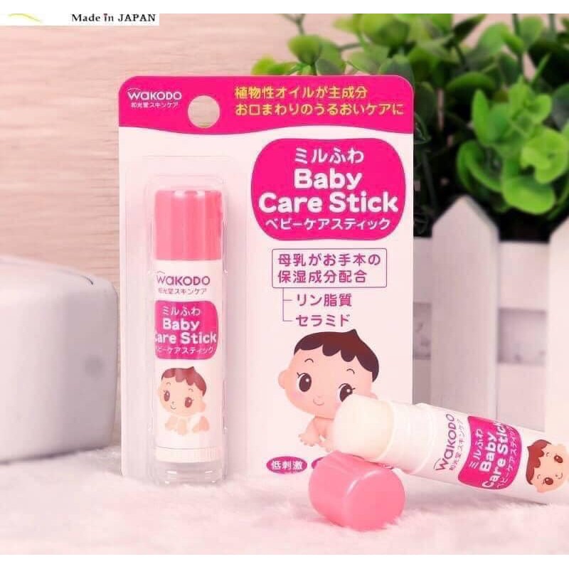 Son Dưỡng Môi Cho Bé Wakodo Nhật Bản