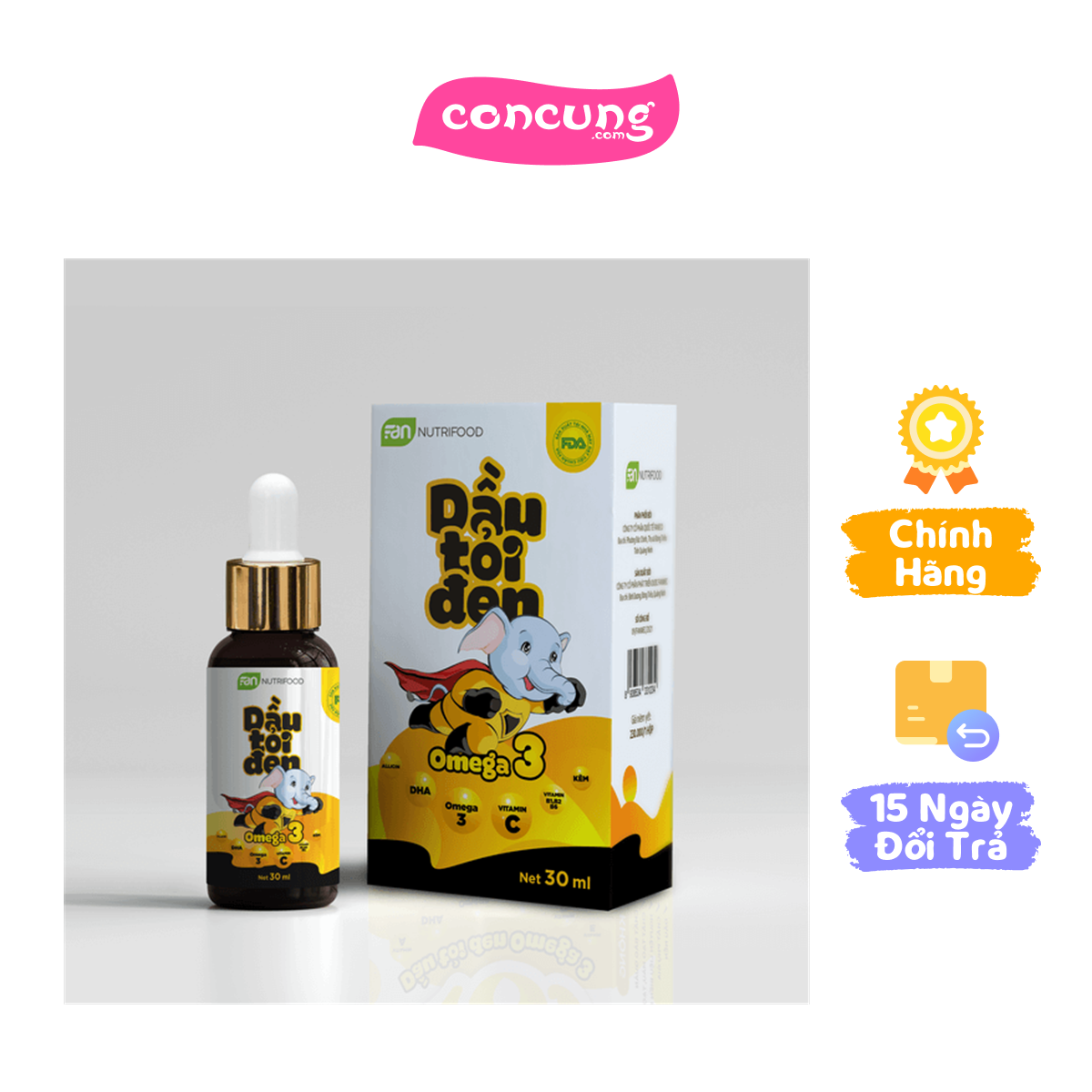 Dầu tỏi đen Omega 3