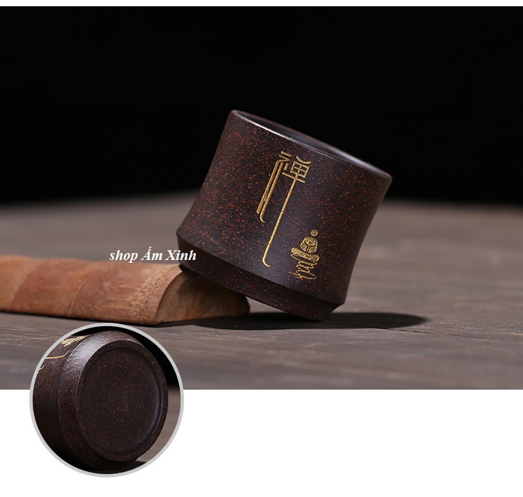 Chén tử sa Nghi Hưng (Bộ 04 chén)