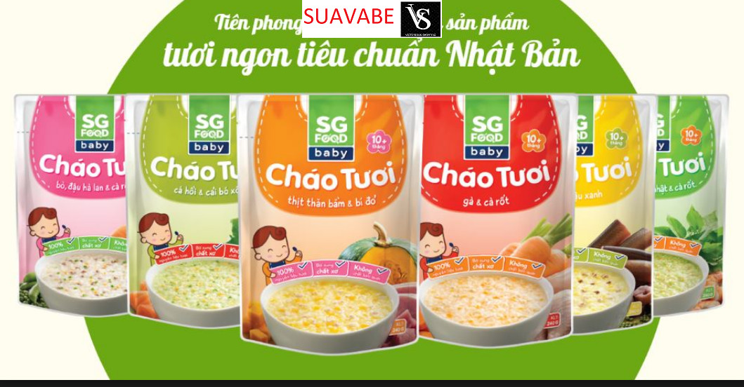 Cháo tươi baby thịt thăn bằm bí đỏ 240g