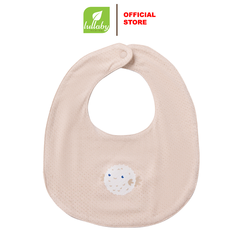 LULLABY - NH868R - Yếm bấm cúc sơ sinh